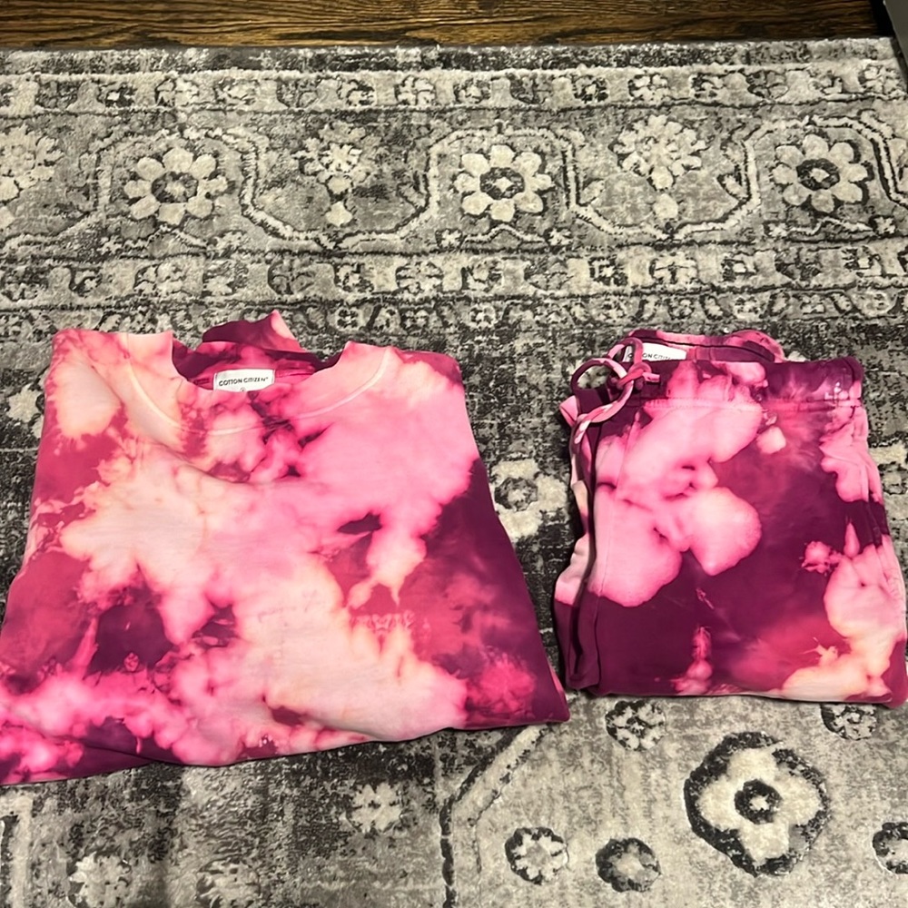 COTTON CITIZEN SWEAT OUTFIT WORN ONCE GREAT CONDITION
